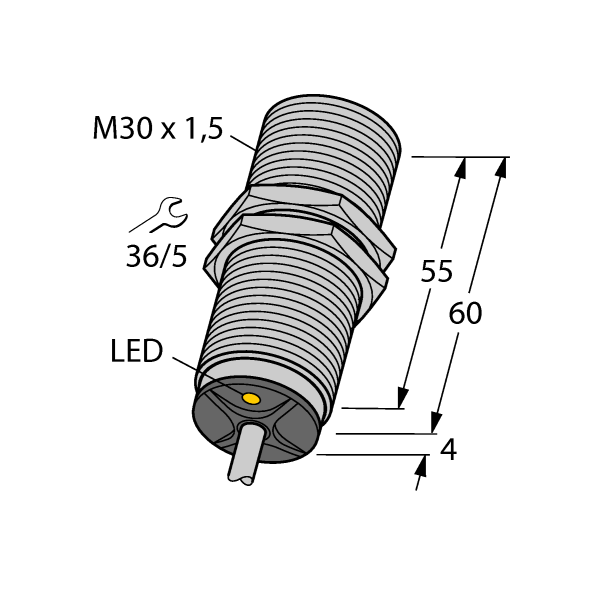 BI10-M30-AP6X New Turck Inductive Proximity Switch [STOCK-Ship Same Day] [NEW Surplus for Clearance] - 1 piece available